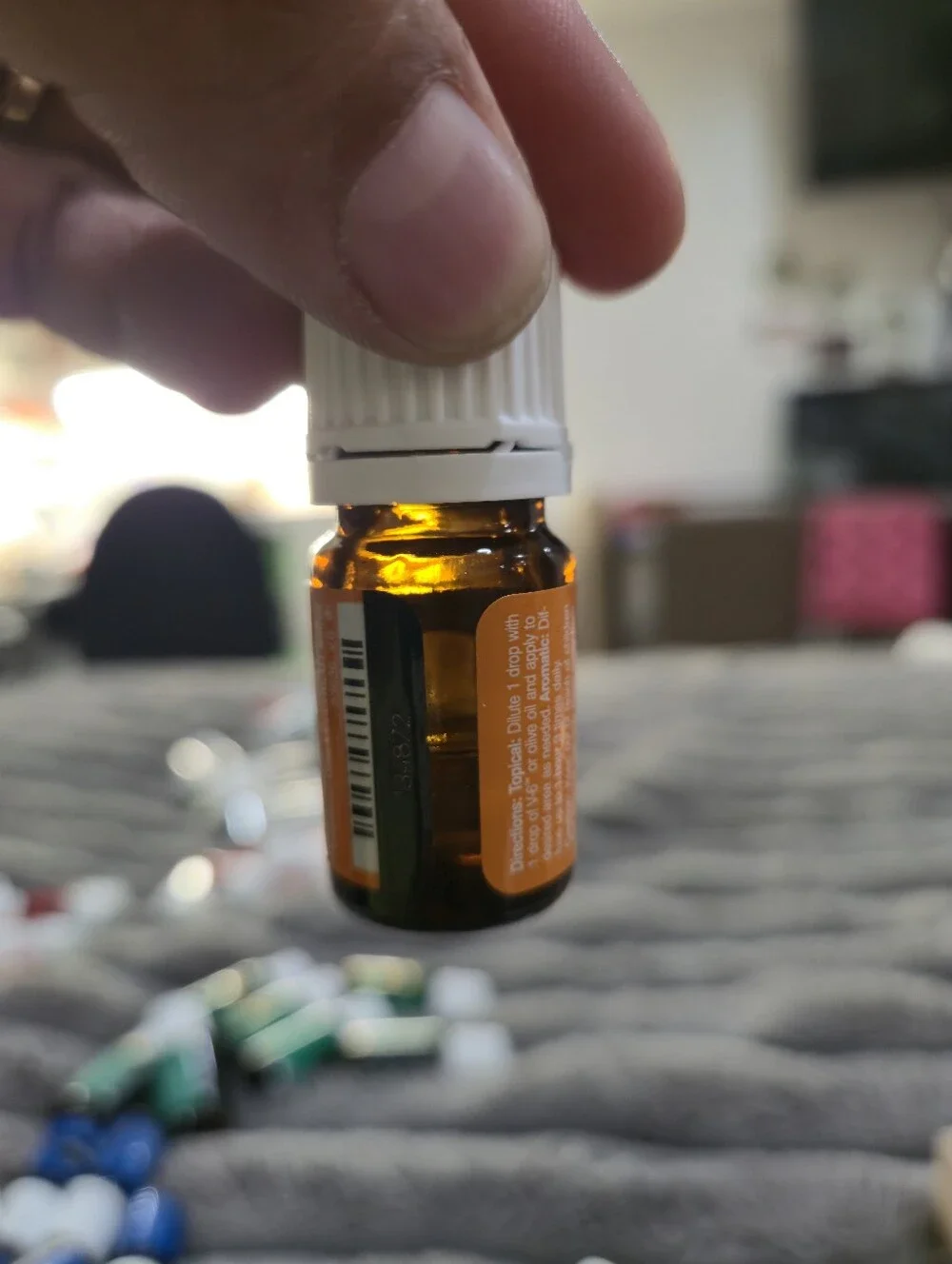10 Young‎ Living Tangerine Essential Oil Bottles All Almost 1/2 Full